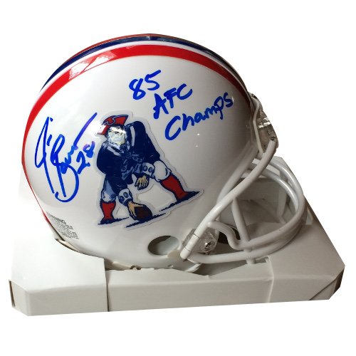 afc mini football helmets Jim Bowman Autographed Mini Helmet – Sure Shot Promotions