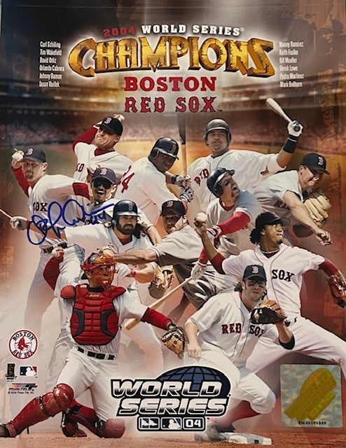 2004 Red Sox Autographed 8x10 Photo - 02