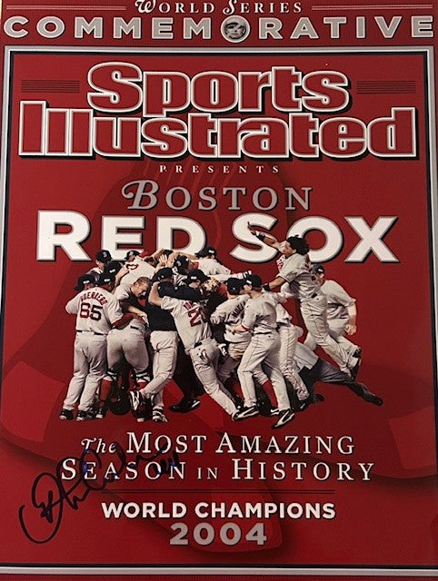 2004 Red Sox Autographed 8x10 Photo - 01