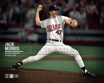 PRE-ORDER Jack Morris 1991 World Series MVP Limited Edition Highland Mint 8x10 Photo