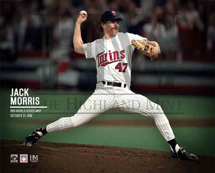 PRE-ORDER Jack Morris 1991 World Series MVP Limited Edition Highland Mint 8x10 Photo