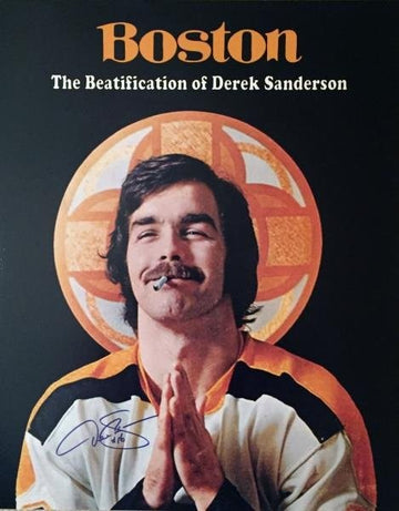 Derek Sanderson Autographed 16x20 Photo