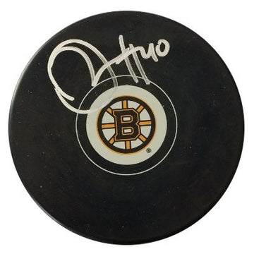 Bruce Shoebottom Autographed Puck