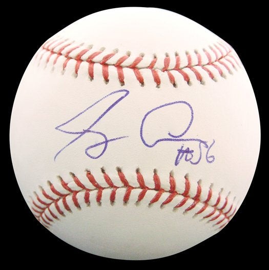 Jimmy Anderson Autographed World Series Baseball