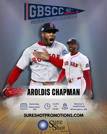 Aroldis Chapman Public Autograph Signing: SATURDAY 11/7/2026