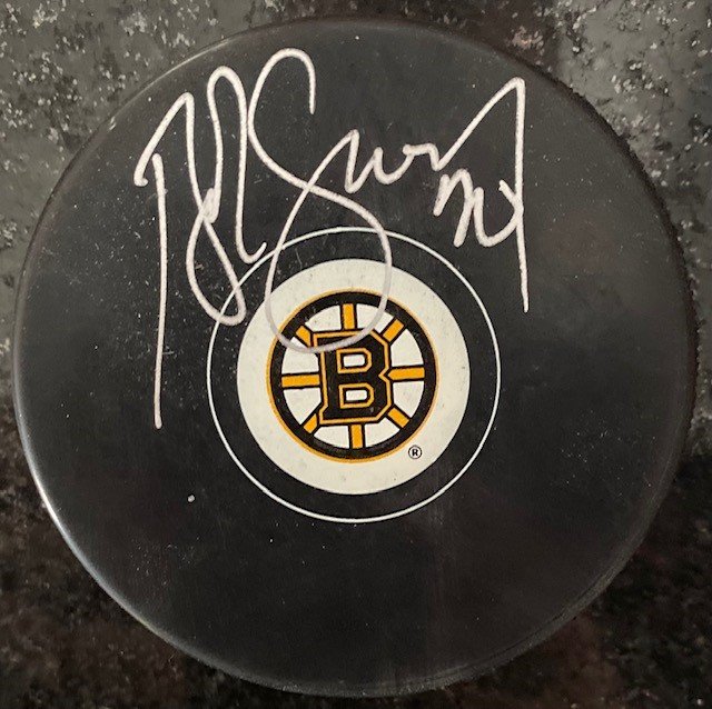 Bob Sweeney Autographed Puck