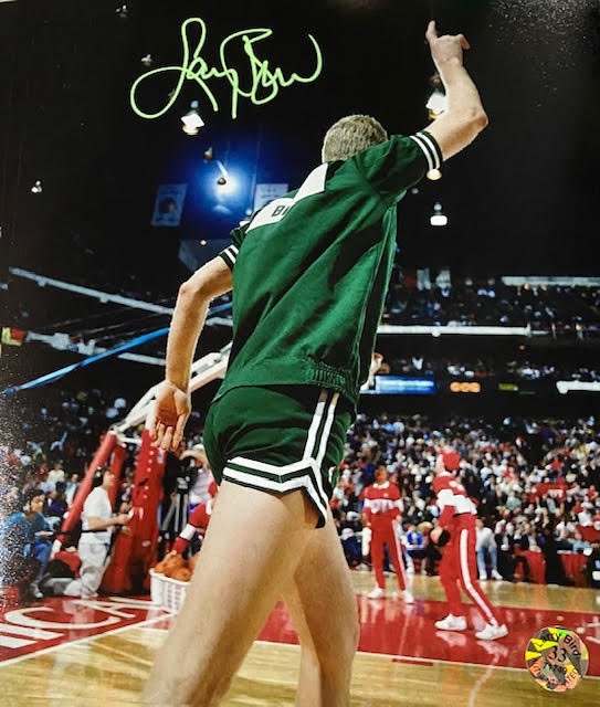 Larry Bird Autographed 8x10 Photo - 14