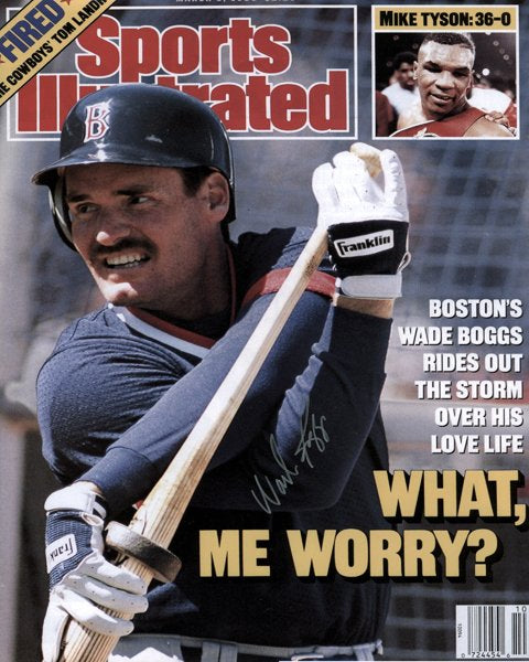 Wade Boggs Autographed 8x10 Photo