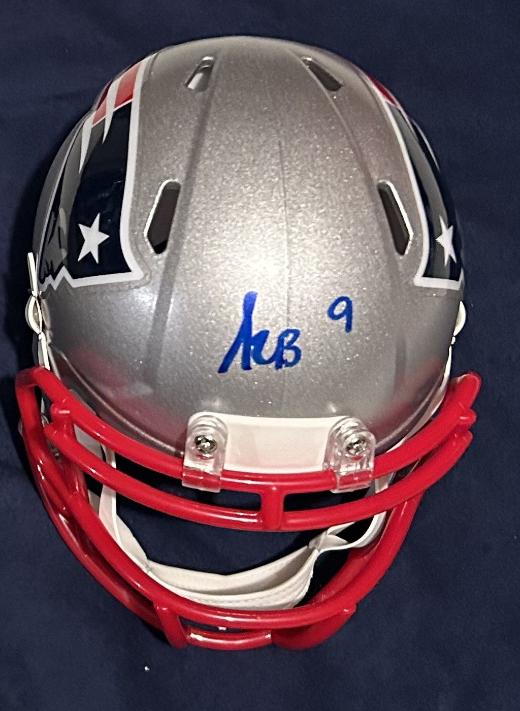 Kayshon Boutte signed mini helmet