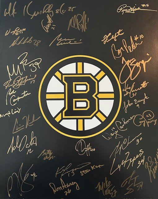 Bruins Alumni Autographed 16x20 Photo - 01