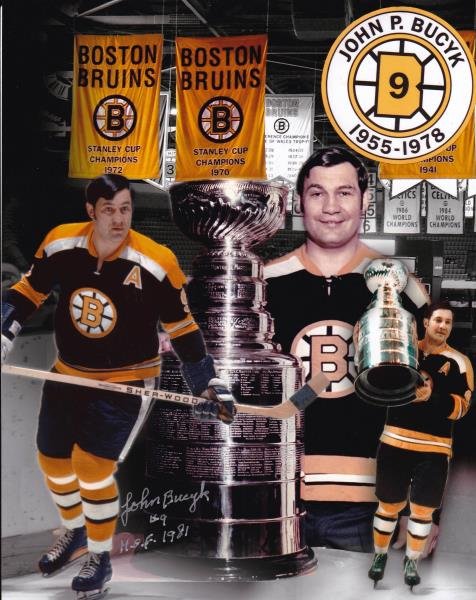 John Bucyk Autographed 16x20 Photo