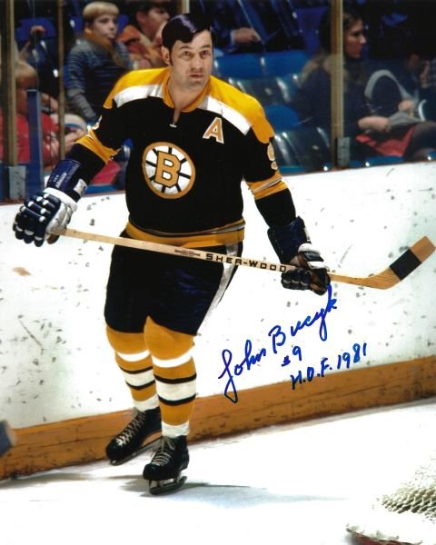 John Bucyk Autographed 8x10 Photo