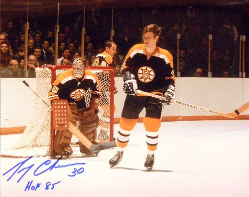 Gerry Cheevers Autographed 8x10 Photo