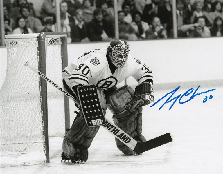 Gerry Cheevers Autographed 8x10 Photo