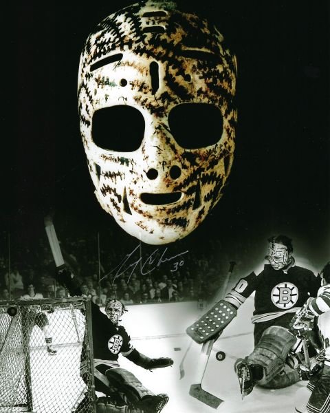 Gerry Cheevers Autographed 8x10 Photo