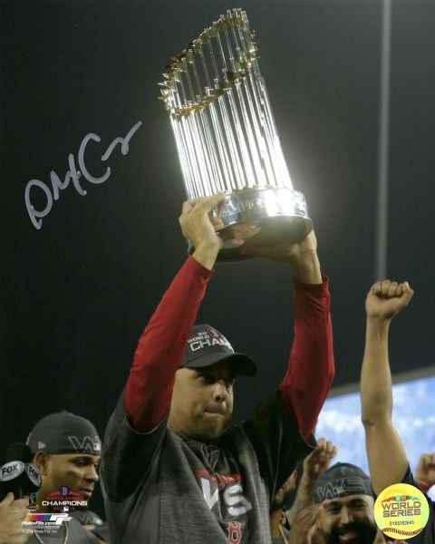 Alex Cora Autographed 8x10 Photo - 01