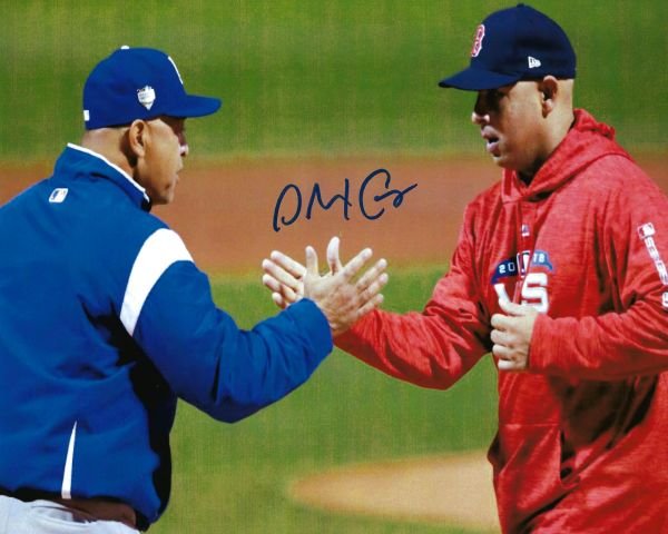 Alex Cora Autographed 8x10 Photo - 03