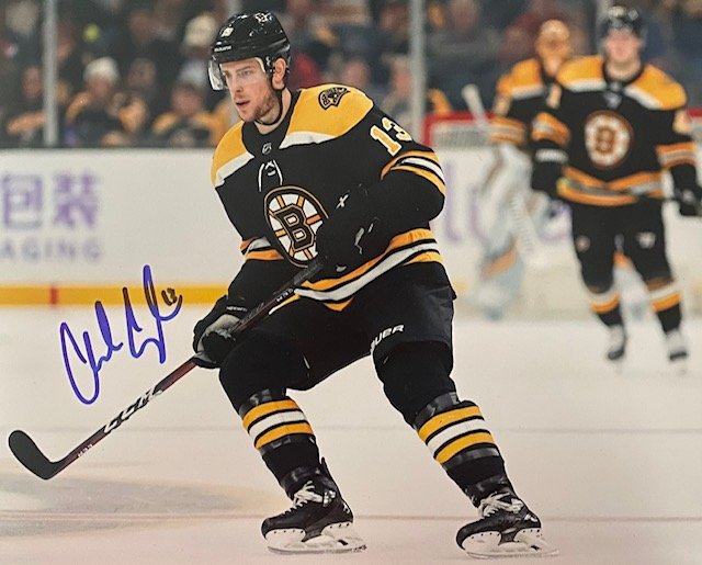 Charlie Coyle Autographed 8x10 Photo - 04