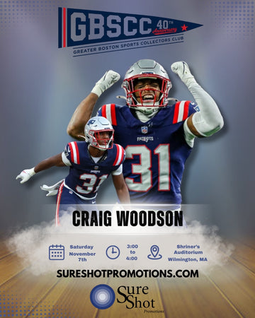 Craig Woodson Public Autograph Signing: SATURDAY 11/7/2026