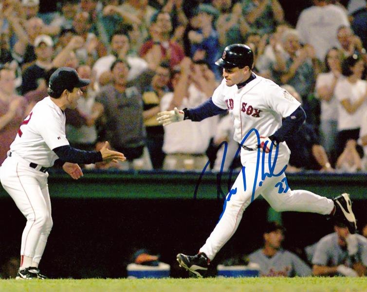 Brian Daubach Autographed 8x10 Photo - 02