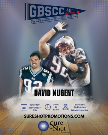 David Nugent Public Autograph Signing: SATURDAY 11/7/2026