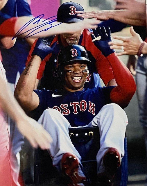 Rafael Devers Autographed 8x10 Photo - 05