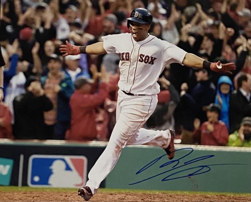 Rafael Devers Autographed 8x10 Photo - 06