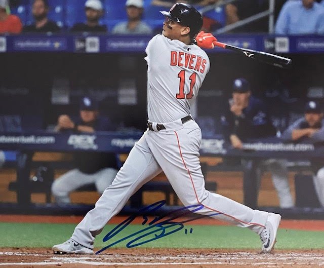 Rafael Devers Autographed 8x10 Photo - 07