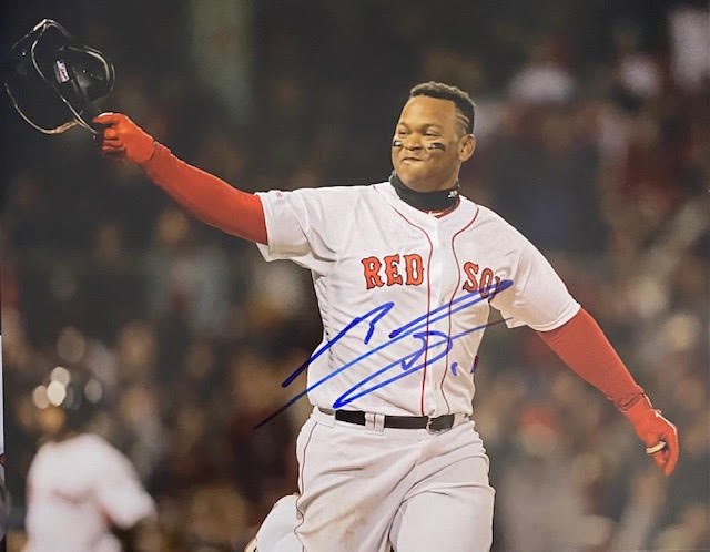 Rafael Devers Autographed 8x10 Photo - 08