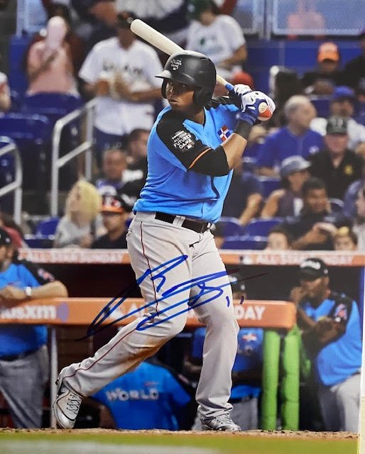 Rafael Devers Autographed 8x10 Photo -11