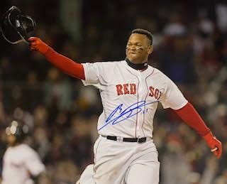 Rafael Devers Autographed 16x20 Photo - 13