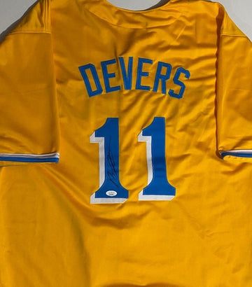 Rafael Devers Autographed Jersey - 05