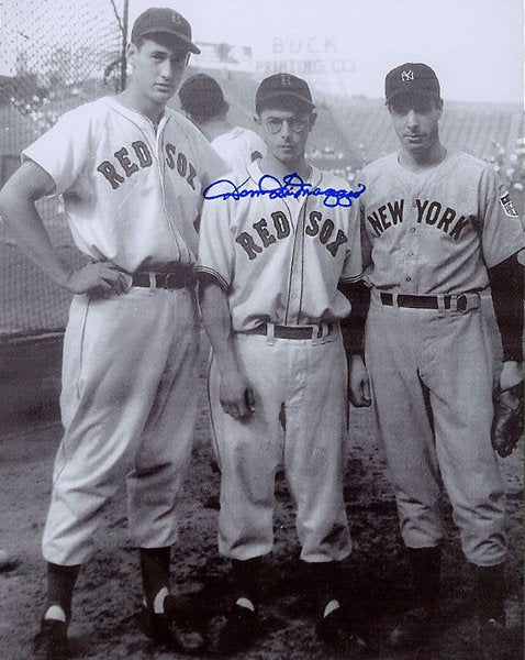 Dom Dimaggio Autographed 8x10 Photo