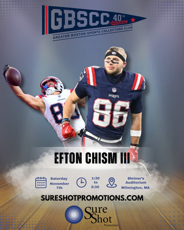 Efton Chism III Public Autograph Signing: SATURDAY 11/7/2026