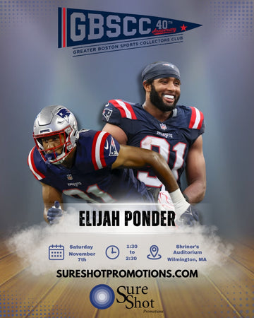 Elijah Ponder Public Autograph Signing: SATURDAY 11/7/2026