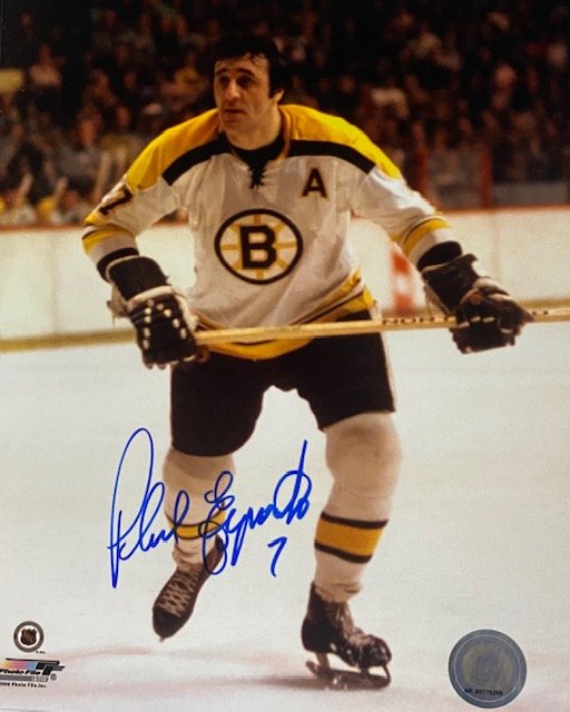 Phil Esposito Autographed 8x10 Photo - 01