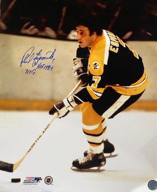 Phil Esposito Autographed 16x20 Photo - 09