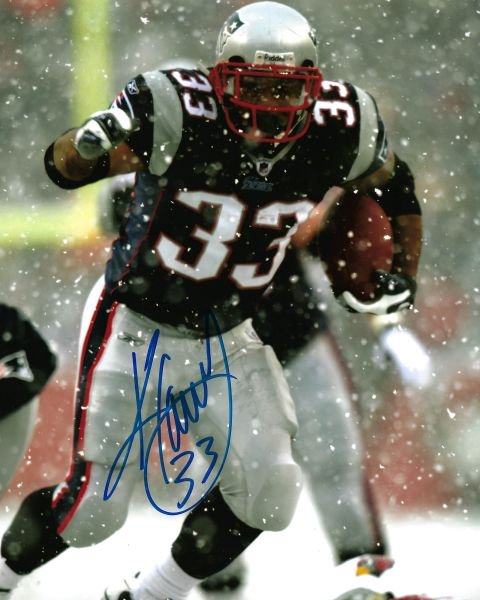 Kevin Faulk Autographed 8x10 Photo