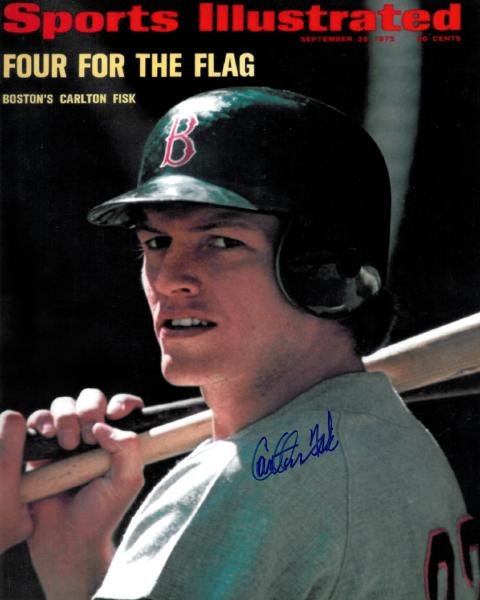 Carlton Fisk Autographed 16x20 Photo - 06