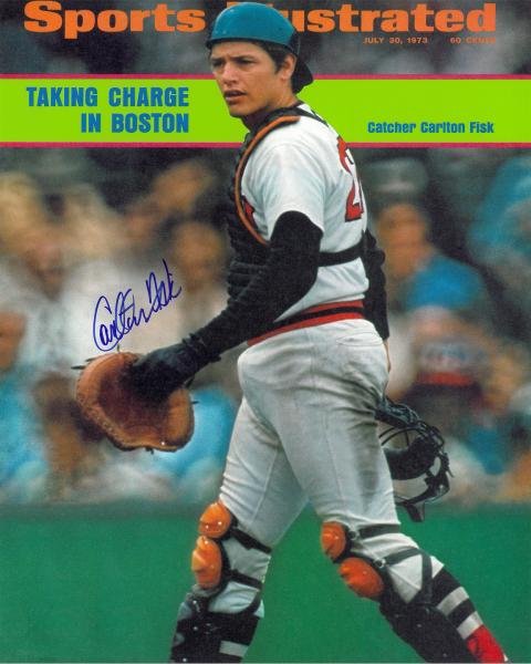 Carlton Fisk Autographed 16x20 Photo - 07