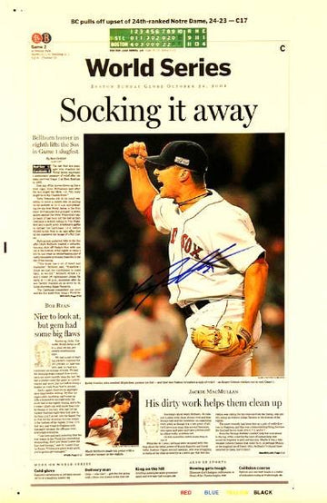 Keith Foulke Autographed 11x14