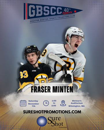 Fraser Minten Public Autograph Signing: SATURDAY 11/7/2026