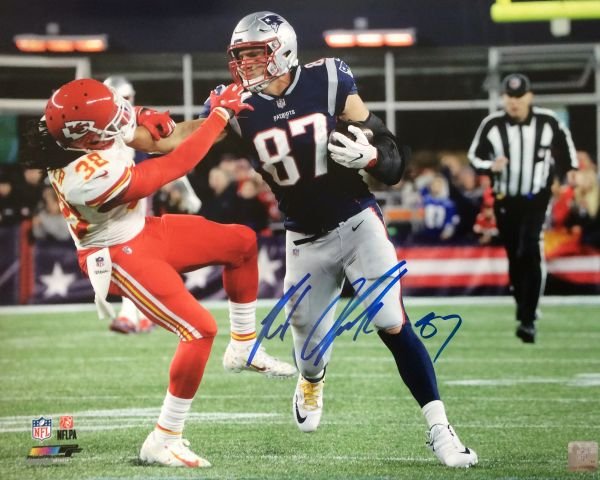 Rob Gronkowski Autographed 16x20 Photo