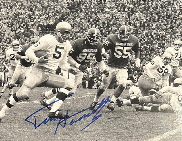 Terry Hanratty Autographed 8x10 Photo - 01