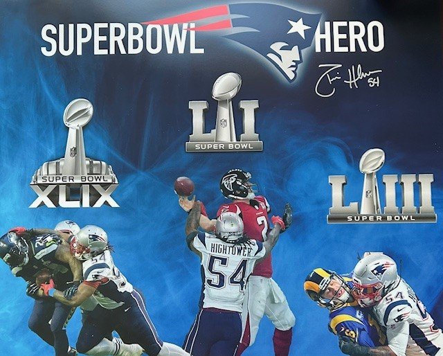 Dont'a Hightower Autographed 16x20 Photo - SB HERO