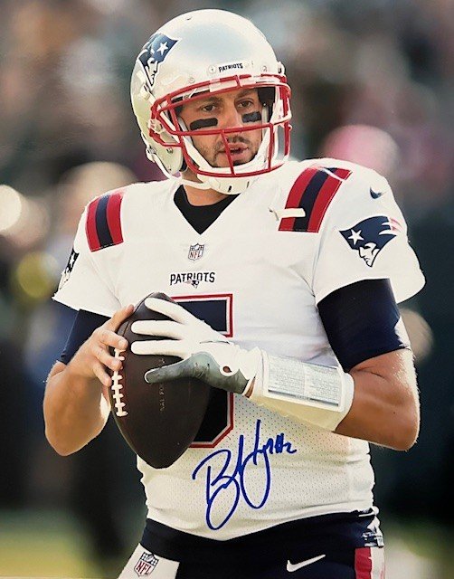 Brian Hoyer Autographed 8x10 Photo - 02