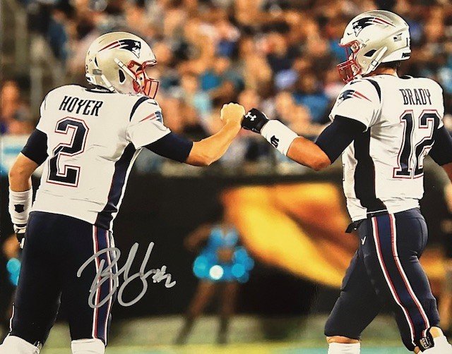 Brian Hoyer Autographed 8x10 Photo - 03