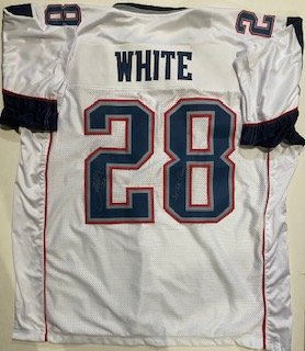 James White Autographed Jersey