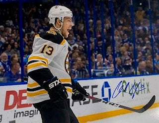 Charlie Coyle Autographed 8x10 Photo - 06