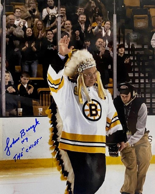 John Bucyk Autographed 8x10 Photo - 14